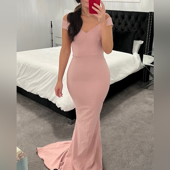 Nookie Allure Gown in Dusty Pink Small - Picture 5 of 5